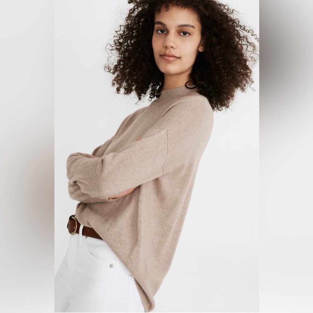 🌺Madewell Ashbury Mock Neck Sweater🌸🌺